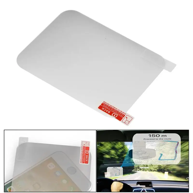 Автомобильный Стайлинг HUD Отражающая пленка на голову вверх дисплей защитный