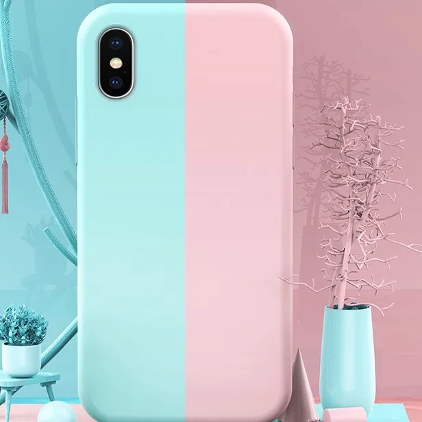 

For iphone 6 6S 6S Plus Original Silicone Case For iPhone 7 8 Plus Cover Shockproof Case For iPhone X XS Max XR Case