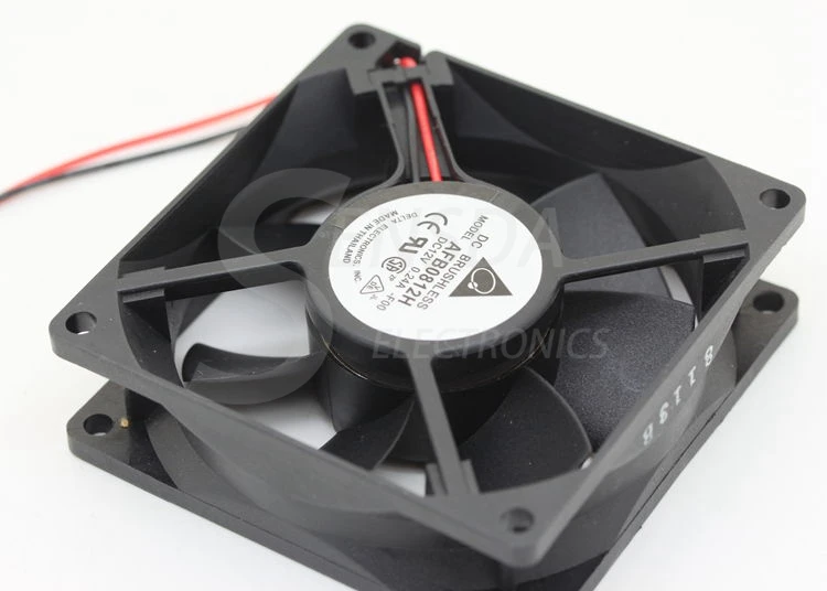 Для delta AFB0812H dc вентилятор 80 мм 8025 DC 12V 0.24A pc чехол 3 контактные осевые вентиляторы