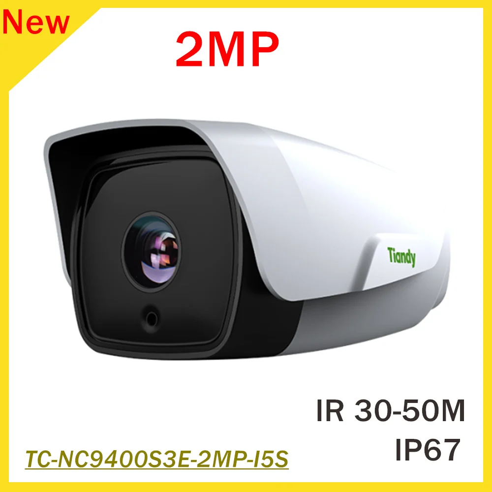 Tiandy 2mp IP Камера tc nc9400s3e i5s английский прошивки CMOS 1080 P ИК 30 50 м Открытый IP67 пуля