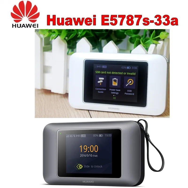 Разблокированный Huawei E5787 33a Cat6 точку доступа Wi Fi 3000 мАч батарея LTE категории|3G