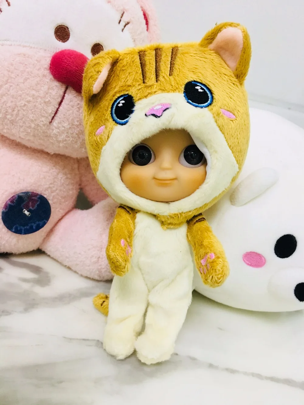 Стоимость макияж IXDOLLS Blyth кукла с одеждой, большие глаза головы утки Тигры SHEEPS Фабрика мода подходит для девочек