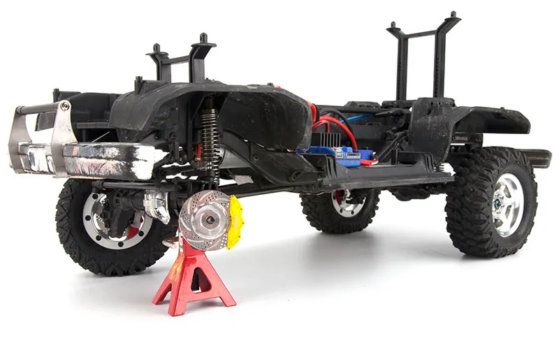 D1RC высокое качество все металлические имитирующие дисковые тормоза комплект с клипером специально для Rc сканеры Traxxas TRX-4 и Проходная ось