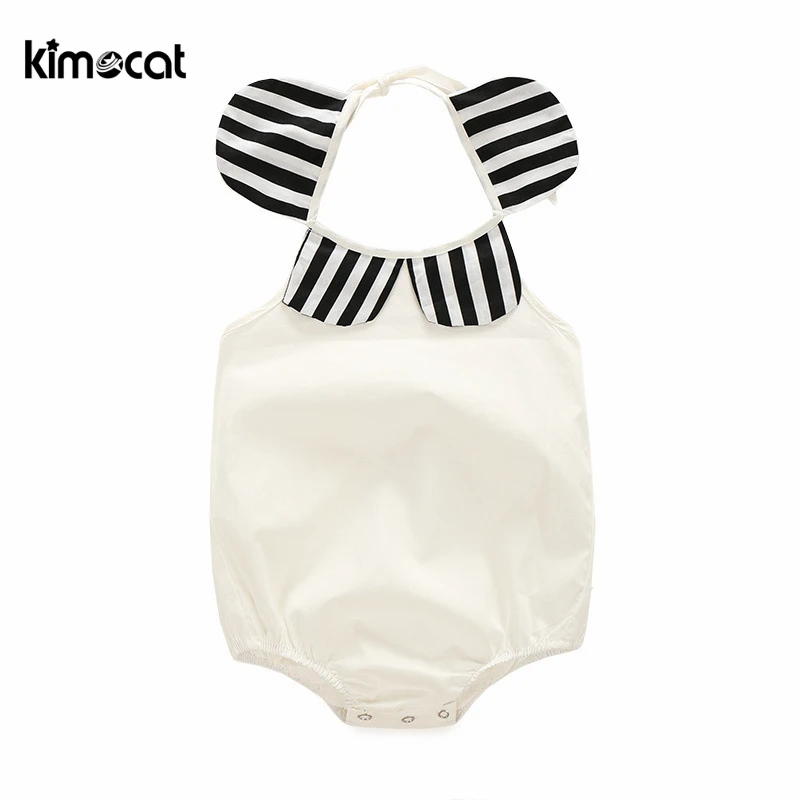 Kimocat летняя одежда для маленьких девочек 3 шт. розовая Милая повязка на голову