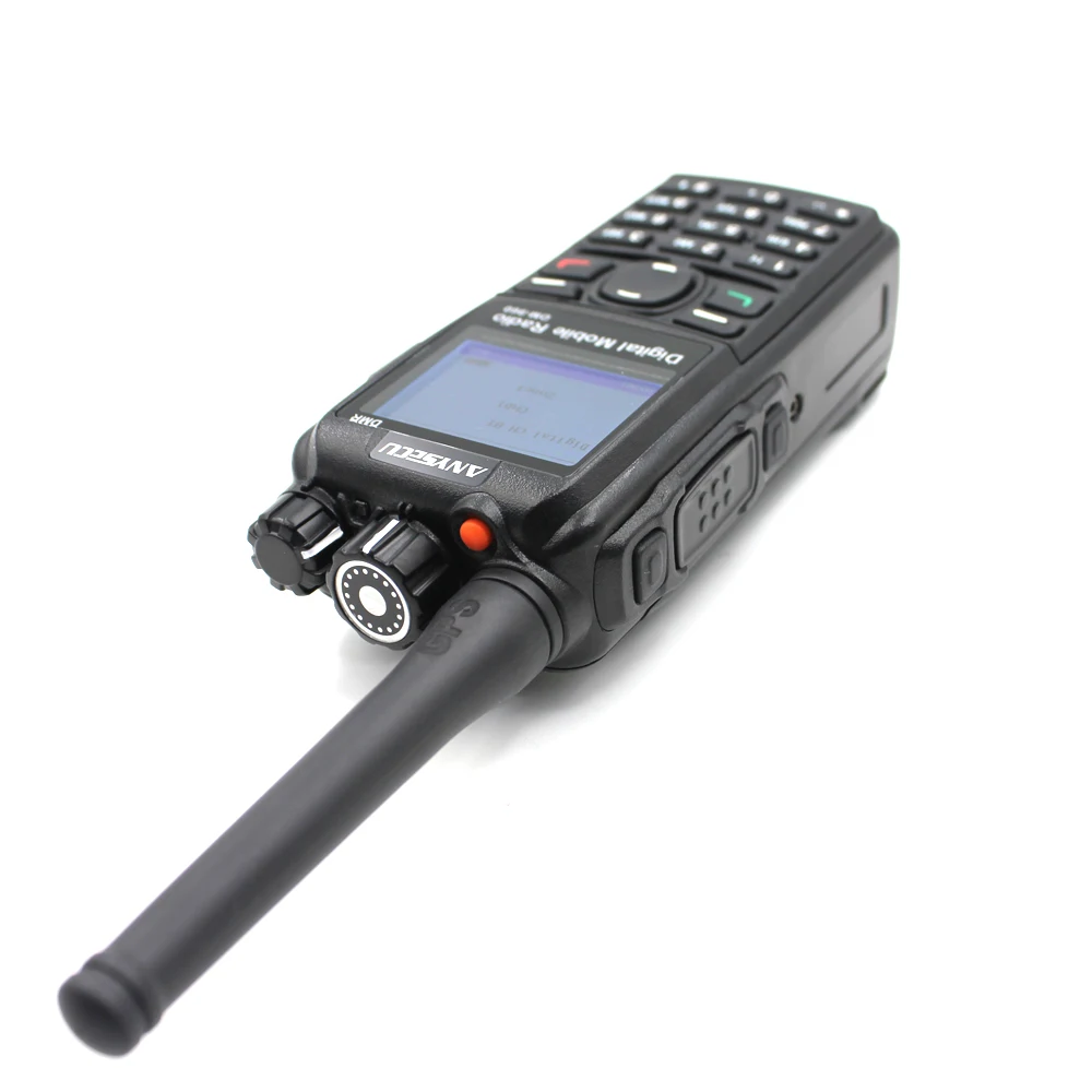 + Кабель! Двойной режим TDMA цифровая/аналоговая DMR радиостанция Anysecu DM 960 UHF 3000 мАч