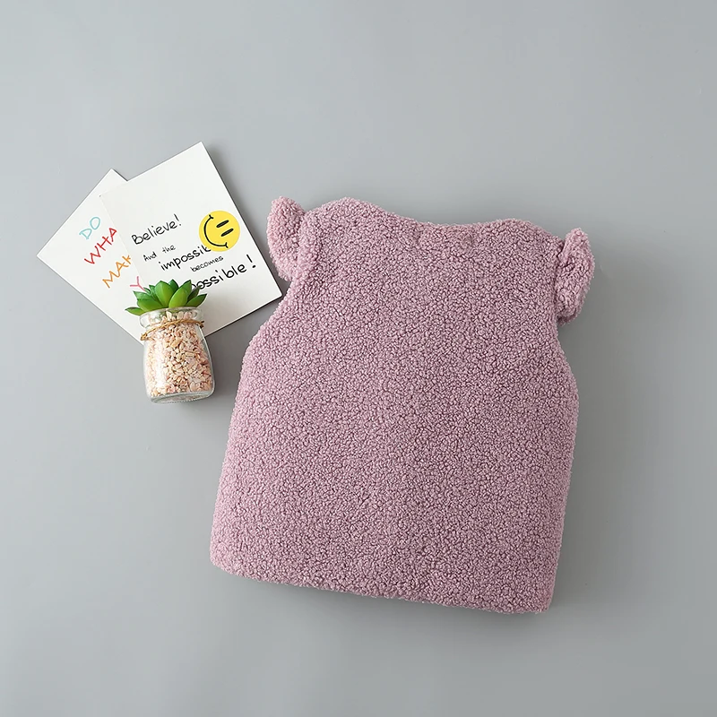 Одежда для маленьких девочек осень зима сплошной мультфильм ребенок дети