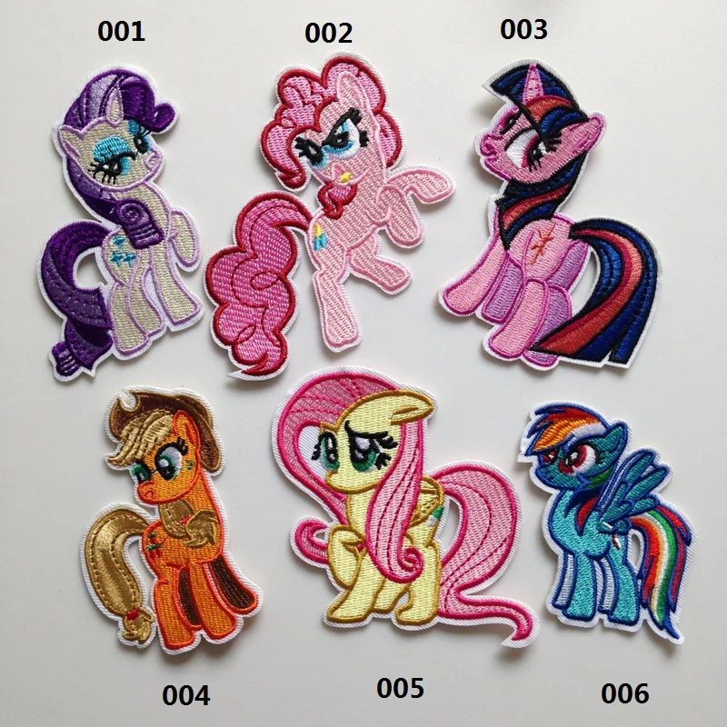 1 шт мои маленькие нашивки с лошадьми для одежды утюжок шитья вышитые значки