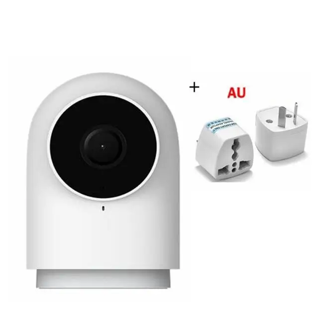add AU plug Смарт-Камера Xiaomi Aqara G2 1080P для шлюза, версия Zigbee, связь IP, Wi-Fi, беспроводное Облачное устройство для домашней безопасности - Цвет: add AU plug