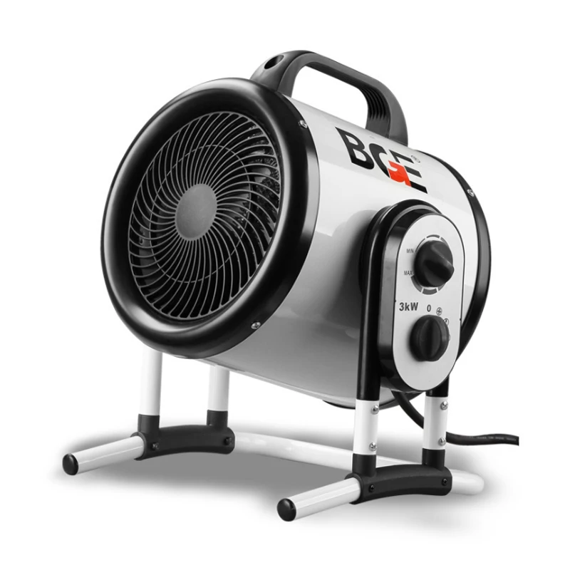 Household Electric Fan Heater 3000W Large Power Industrial Warm Air Blower Portable Electric Warmer