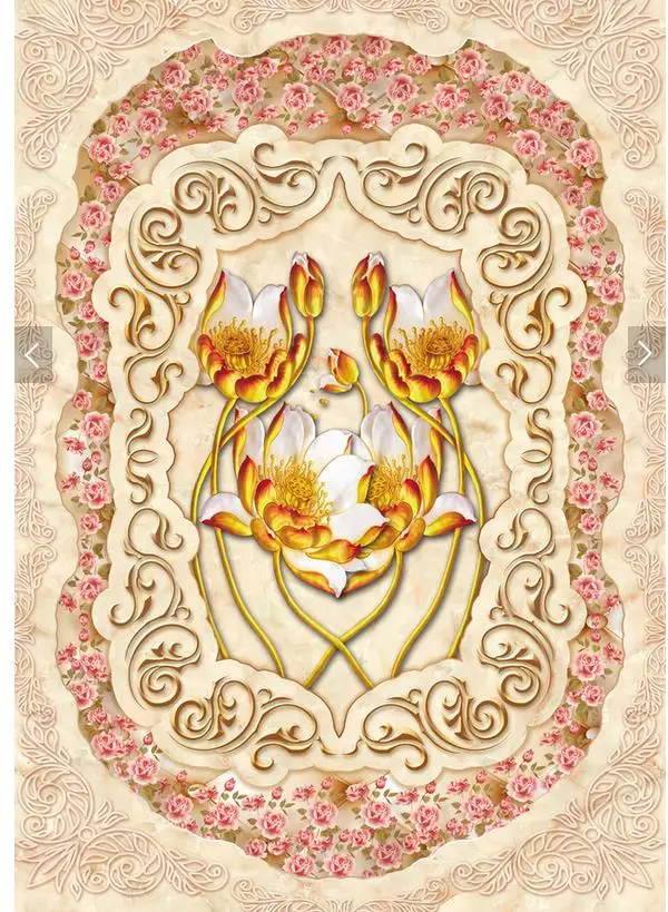 Самоклеящиеся 3D обои ПВХ водостойкие для гостиной | Обустройство дома