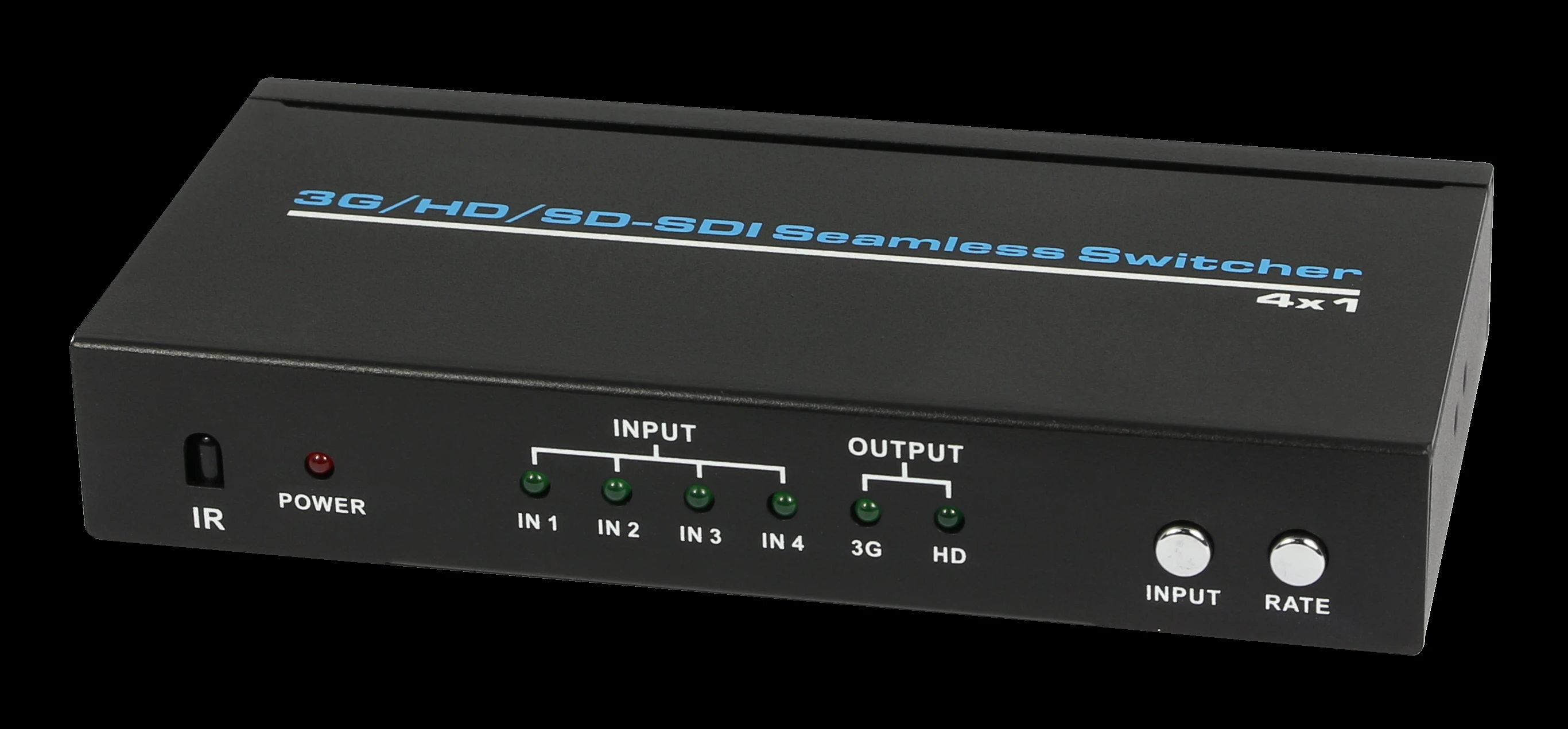 SD-SDI/HD-SDI/3G-SDI коммутатор 4x1 конвертер 4 SDI вход последовательного цифрового