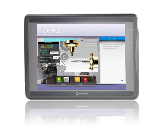 

12.1 inch HMI Touch Screen Weintek / Weinview MT8121IE New TFT 1024*768 Touch Panel with Ethernet 2*COM MT8121,Have in stock