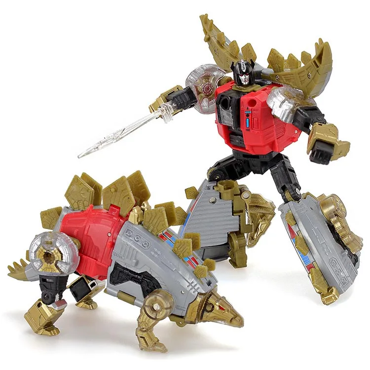 Snarl No Boxes G1 BPF трансформация Dinoking Volcanicus Grimlock Slag Sludge Snarl Swoop slash Dinobots 5в1 фигурка робота игрушки - Цвет: Snarl No Boxes