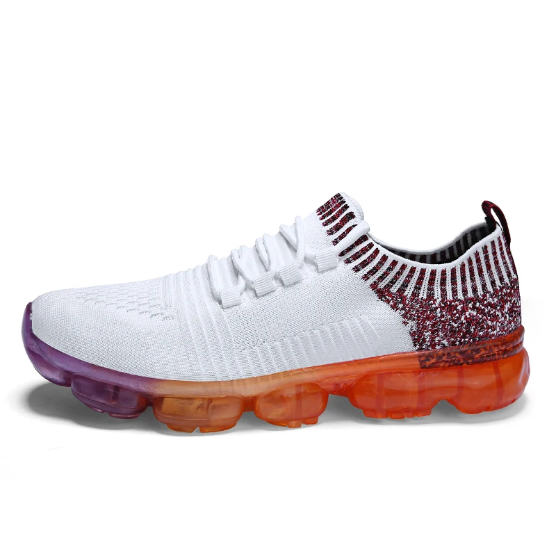Брендовая обувь для мужчин; tenis masculino adulto; кроссовки; chaussure homme tenis feminino; дышащие лоферы; Повседневная обувь без шнуровки; rubbe 5 - Цвет: white
