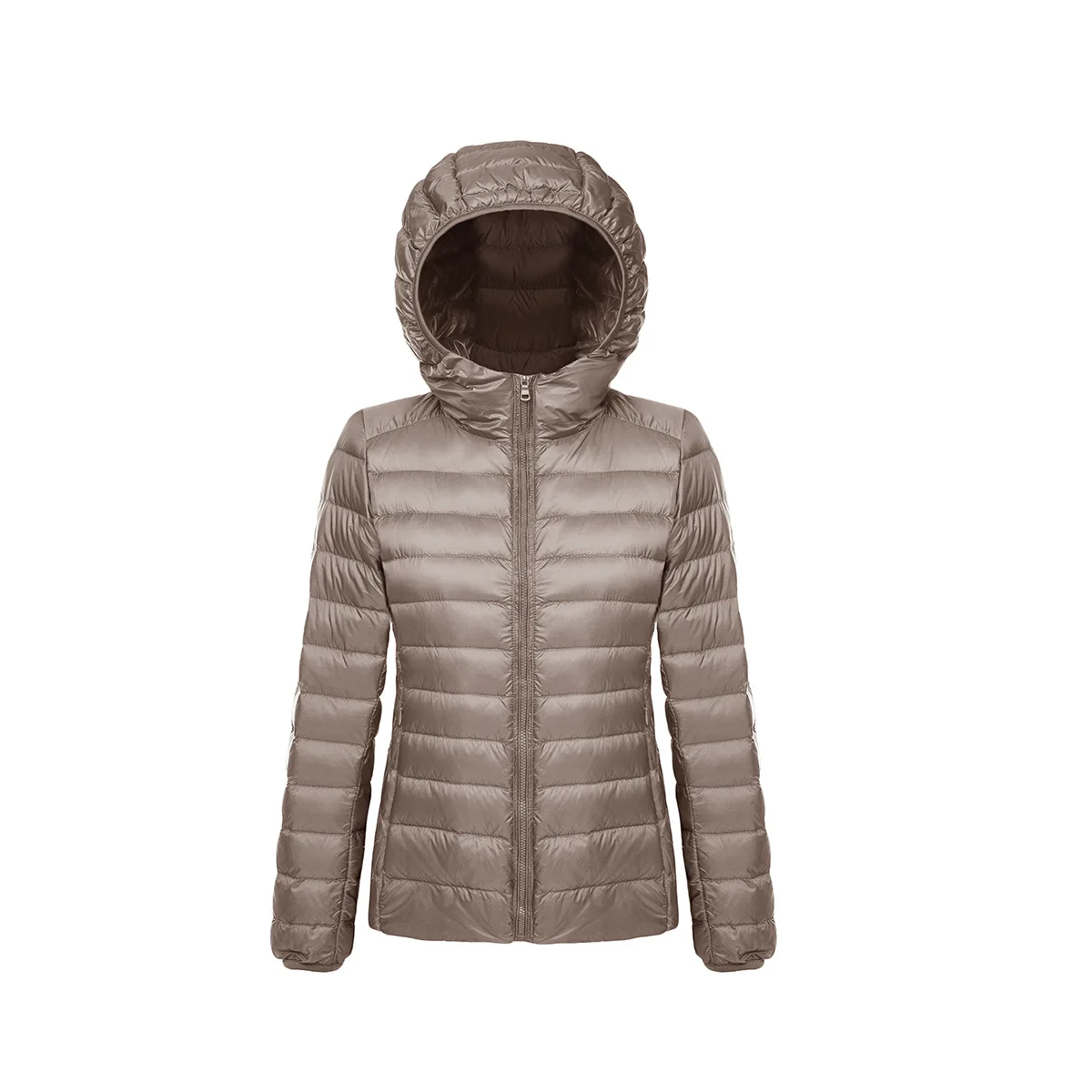Winter jacket women Ms. collar hooded lightweight down jacket short paragraph women jacket casual thin coat winter clothing