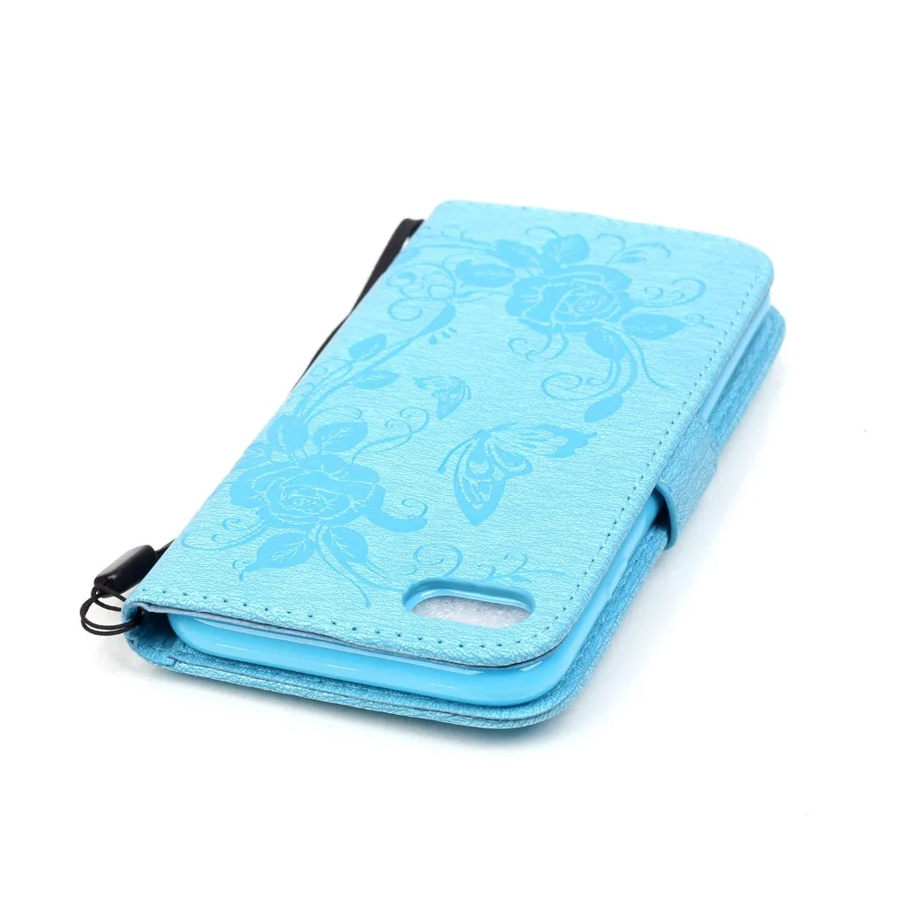 Чехол-книжка с бабочками из искусственной кожи подставкой для iPhone 5 5S 6 S 7 8 PlUS X |