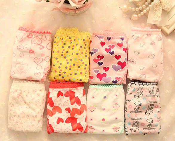 Нижнее белье для девочек детские трусы Трусики маленьких оптовая продажа