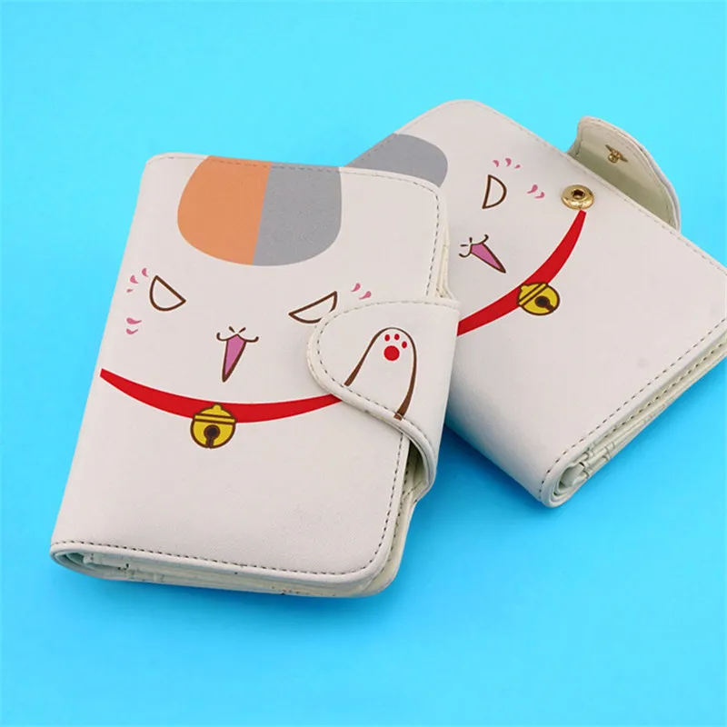 Кошелек с магнитной застежкой кошка из ПУ кожи рисунком|buckle slide|buckle sandalbook ring |