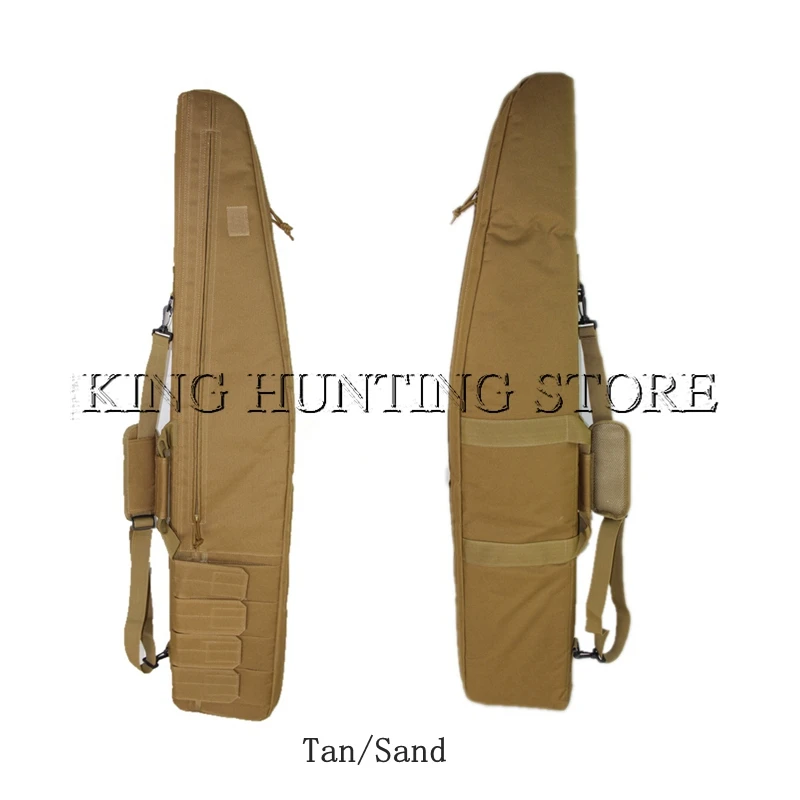

Сумка для винтовки Desert/tan/sand 120 см, охотничьи Тактические аксессуары, защитный чехол для оружия, нейлоновая сумка через плечо с 4 карманами AK ...