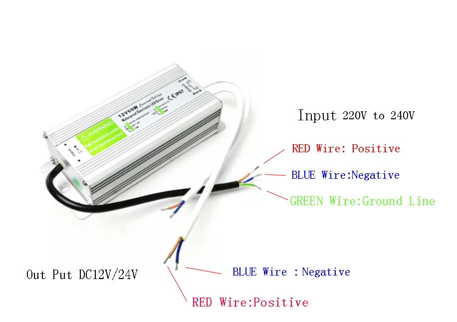 AC85-245V DC/DC 12 V/24 V мощностью 10 Вт, 20 Вт, 30 Вт, 45 Вт, 60 Вт, 100 Вт 120 Питание адаптер драйвер переключатель для Светодиодные ленты светильник Точечный светильник Модуль