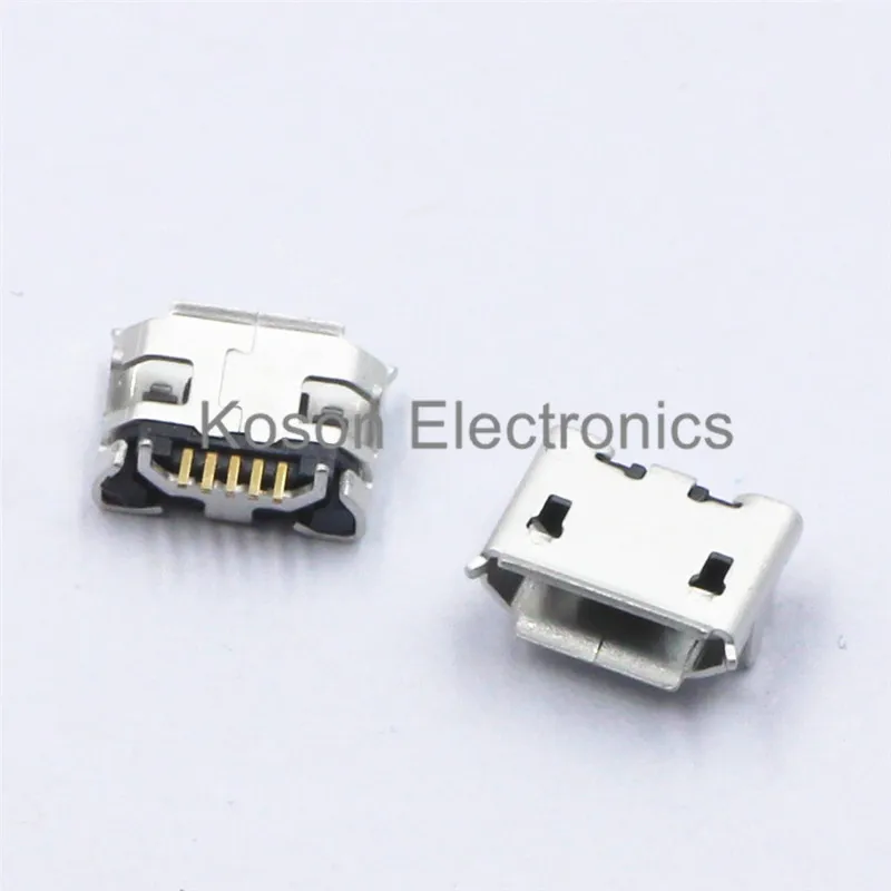 10 шт. разъем Micro USB гнездовой типа 5Pin SMT зарядная розетка печатная плата высокого