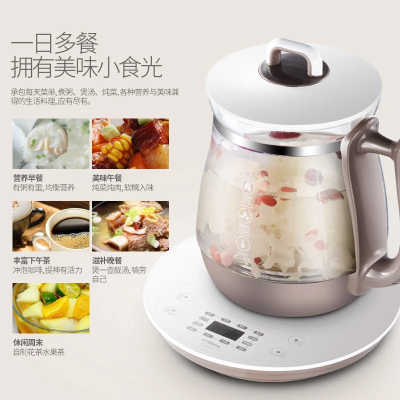 1.8л электрический чайник для здоровья автоматический утолщение стекло