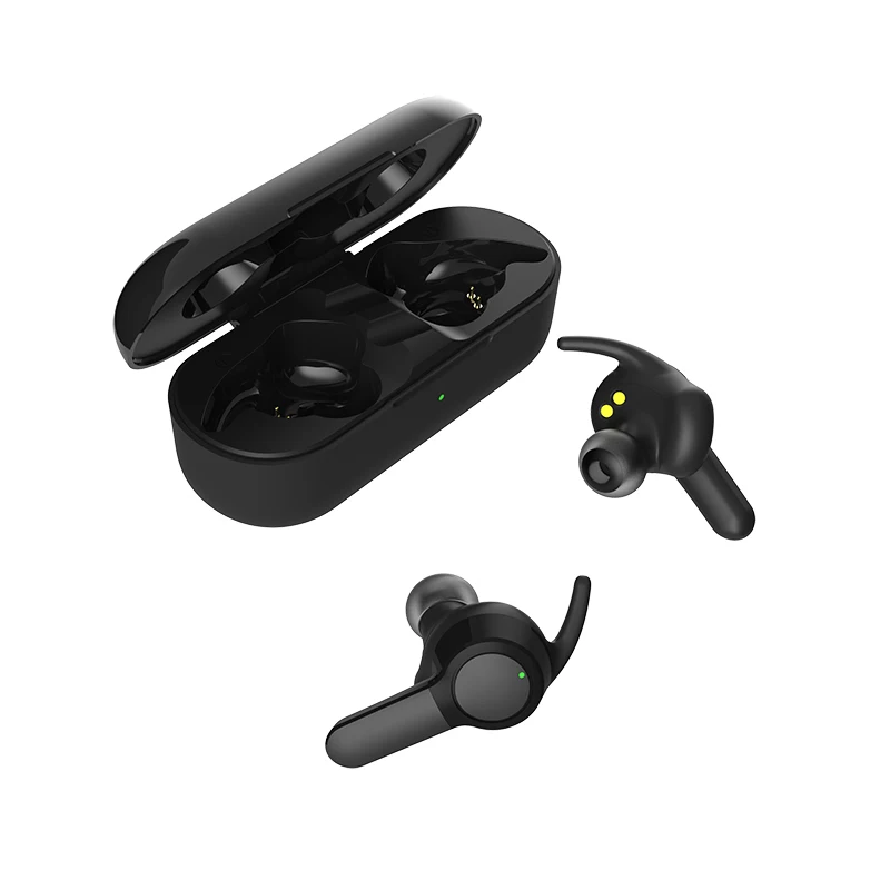 TWS беспроводные Bluetooth наушники V5.0 с сенсорным управлением спортивные беговые 3D