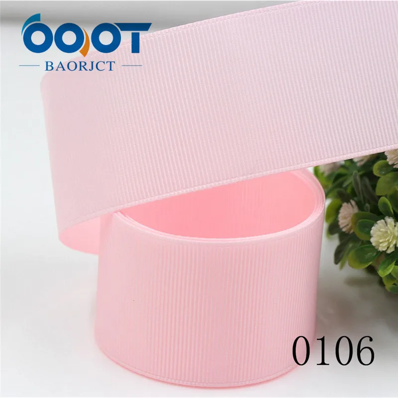 OOOT BAORJCT 1711095, 38 мм, одноцветные ленты, Термотрансферная печать, свадебные аксессуары, сделай сам, материал ручной работы - Цвет: 0106