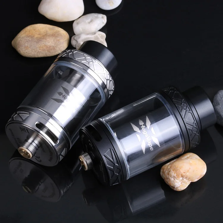 Новинка Hugsvape Ring Lord Mesh RTA Vape Tank 26 мм круглый воздушный поток одна катушка 2 мл/5 мл