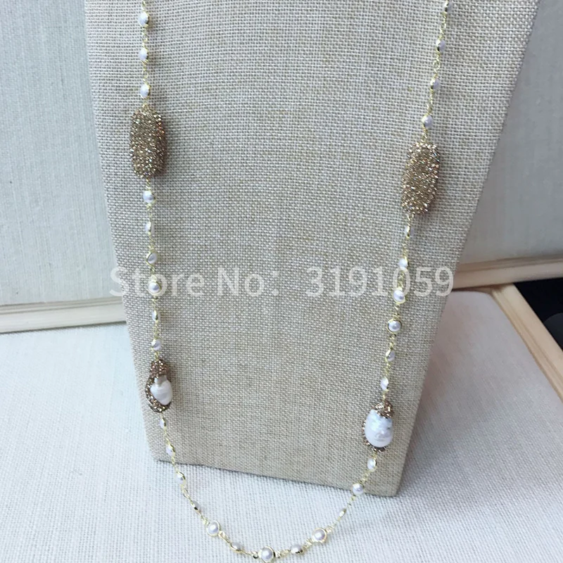 

2018 индивидуальное ожерелье с жемчугом в Европе и Америке