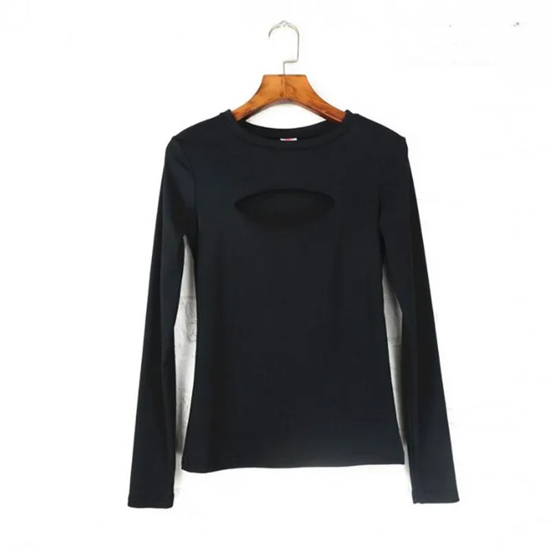 Футболка с длинным рукавом уличная мода 2017 | Женская одежда