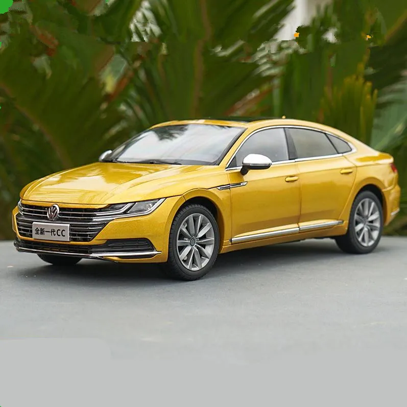 1:18 передовая Игрушечная машина из сплава, Volkswagen New CC, литая металлическая модель игрушечного автомобиля, Коллекционная модель