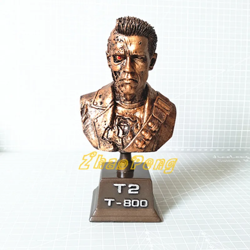 20 см Терминатор T800 бюст боевой урон версия модели фигуры Шварценеггер фигурку