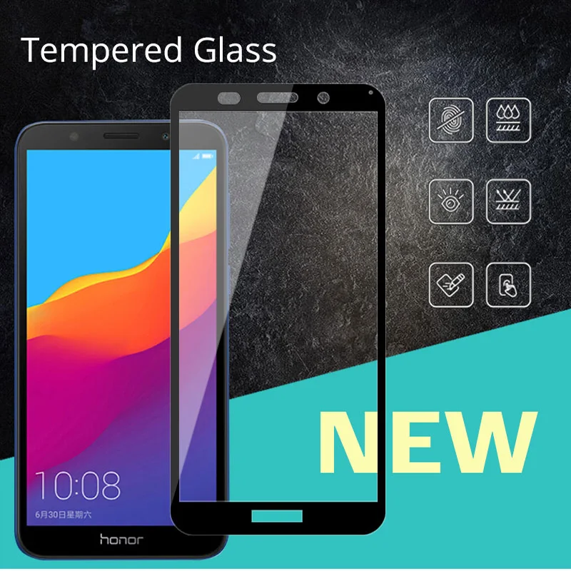 Передняя пленка из закаленного стекла для Huawei Y5 Prime 2018 экран с защитой против