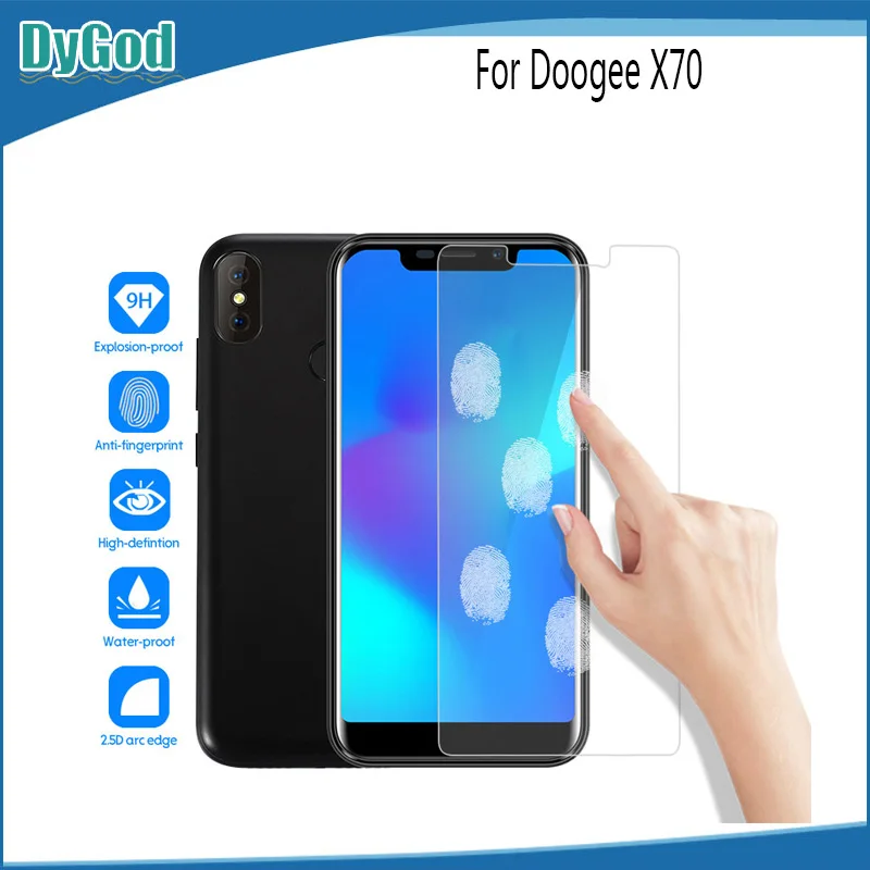 Закаленные аксессуары DyGod Для Doogee X70 Аксессуары X5 max X6 X6S Противоударная сменная