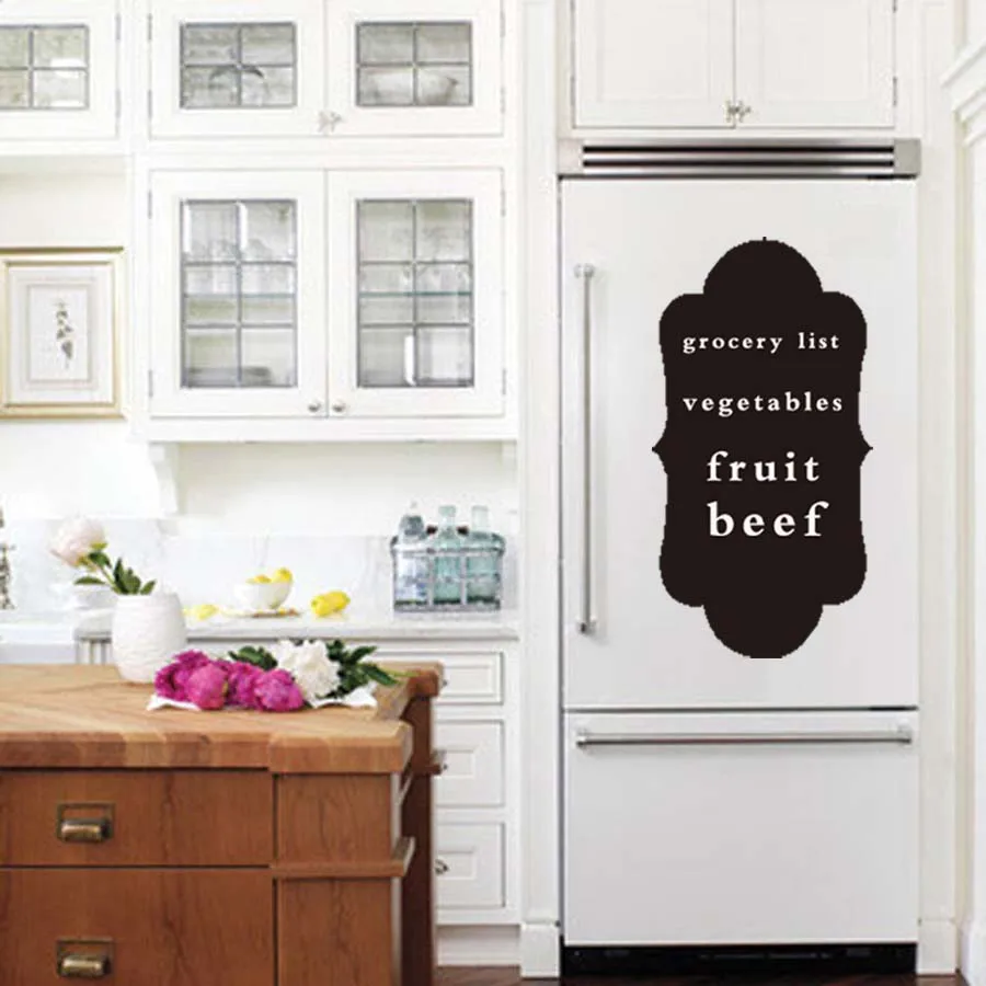 Креативные наклейки на холодильник для кухни виниловые стены съемные