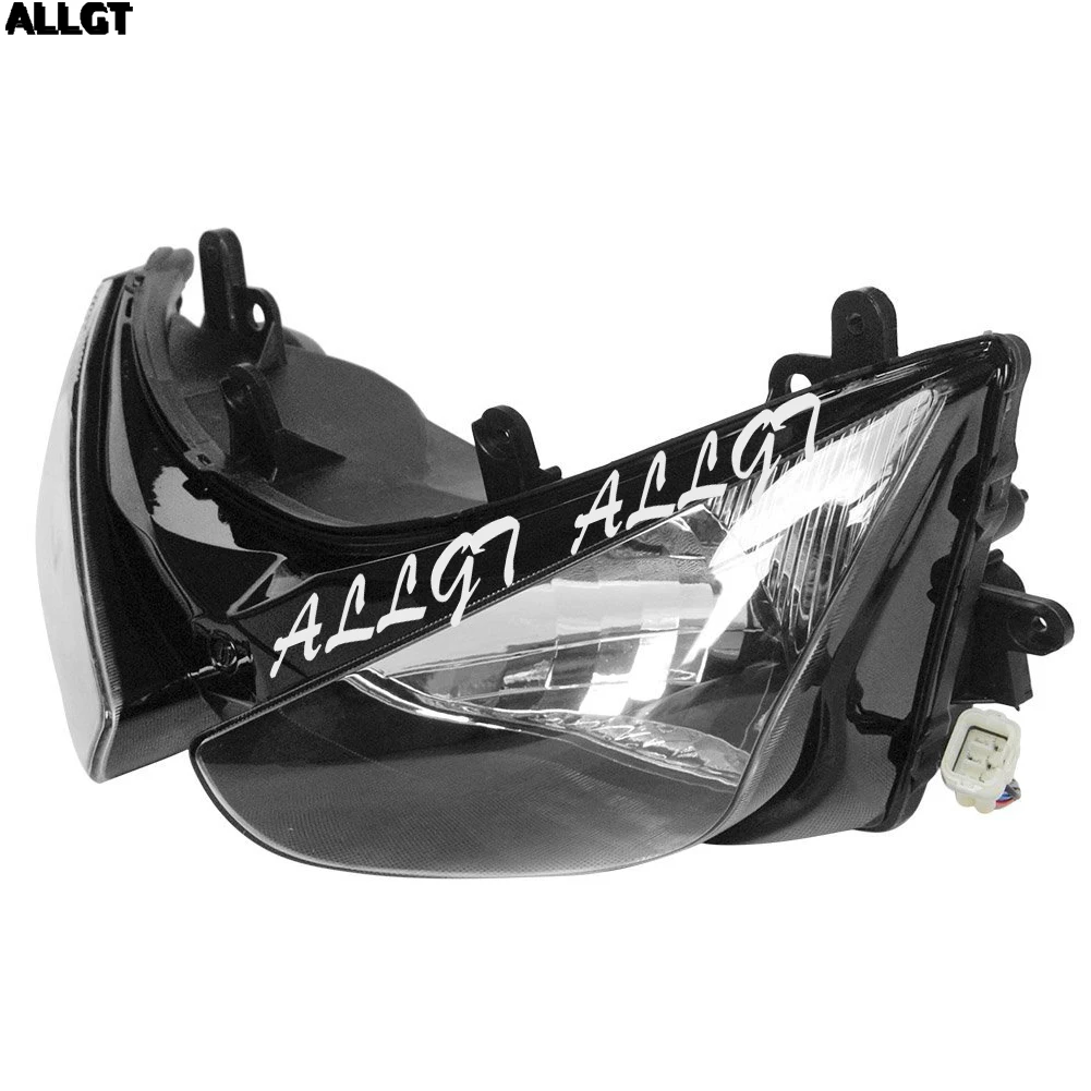 ALLGT новая передсветильник фара передняя в сборе для KAWASAKI NINJA ZX6R 636 2005 2006 светильник