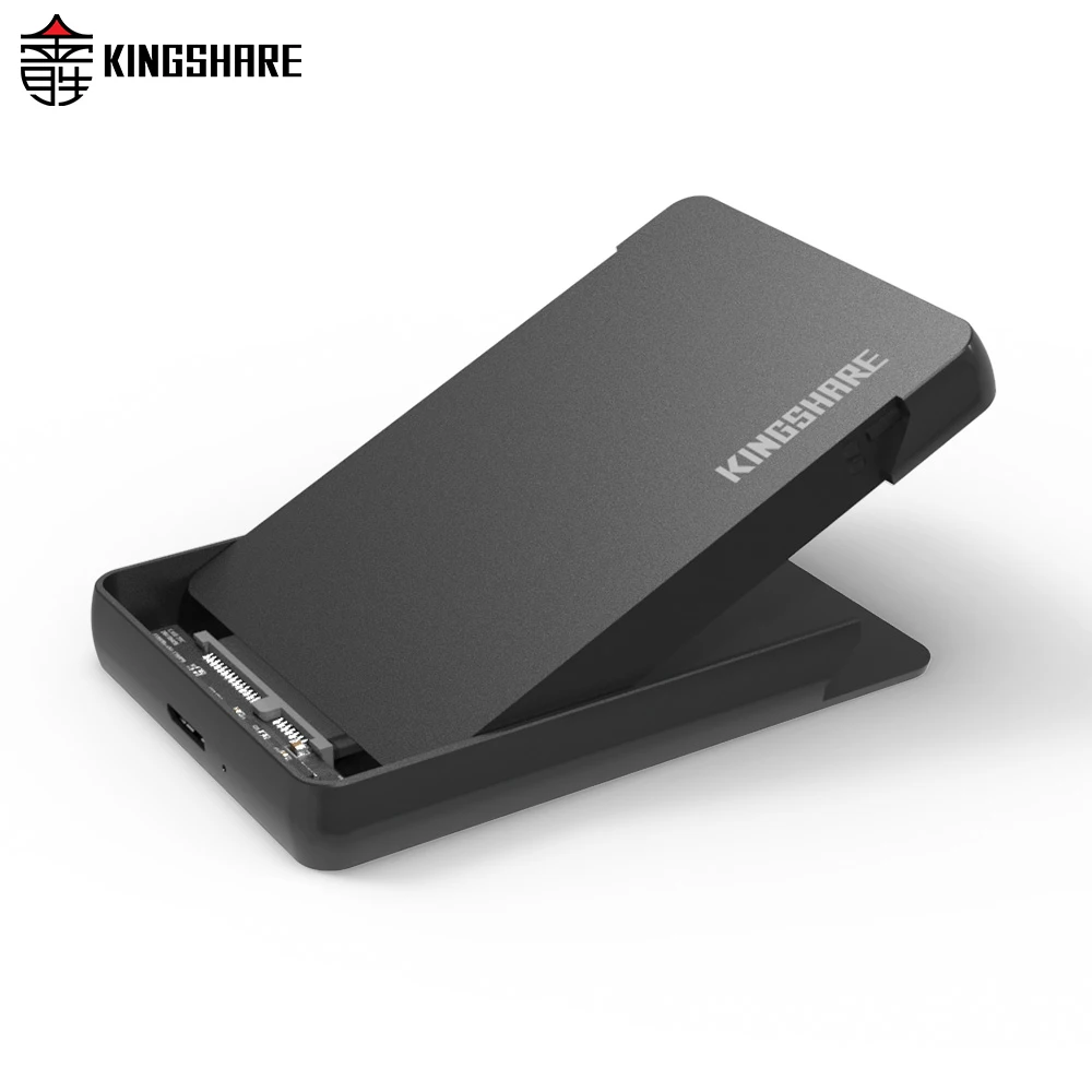 KINGSHARE USB3.0 жесткий диск адаптер флип ssd корпус usb 3 0 sata основа 2 5 дюймов KS C2521K|Корпус