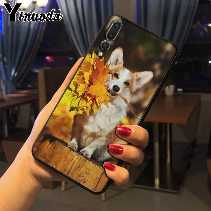 Новый Силиконовый мягкий чехол Yinuoda corgi для Huawei honor 8x 7a P20Lite P10 Plus Mate10Lite Mate20 P20 Pro nova 3i
