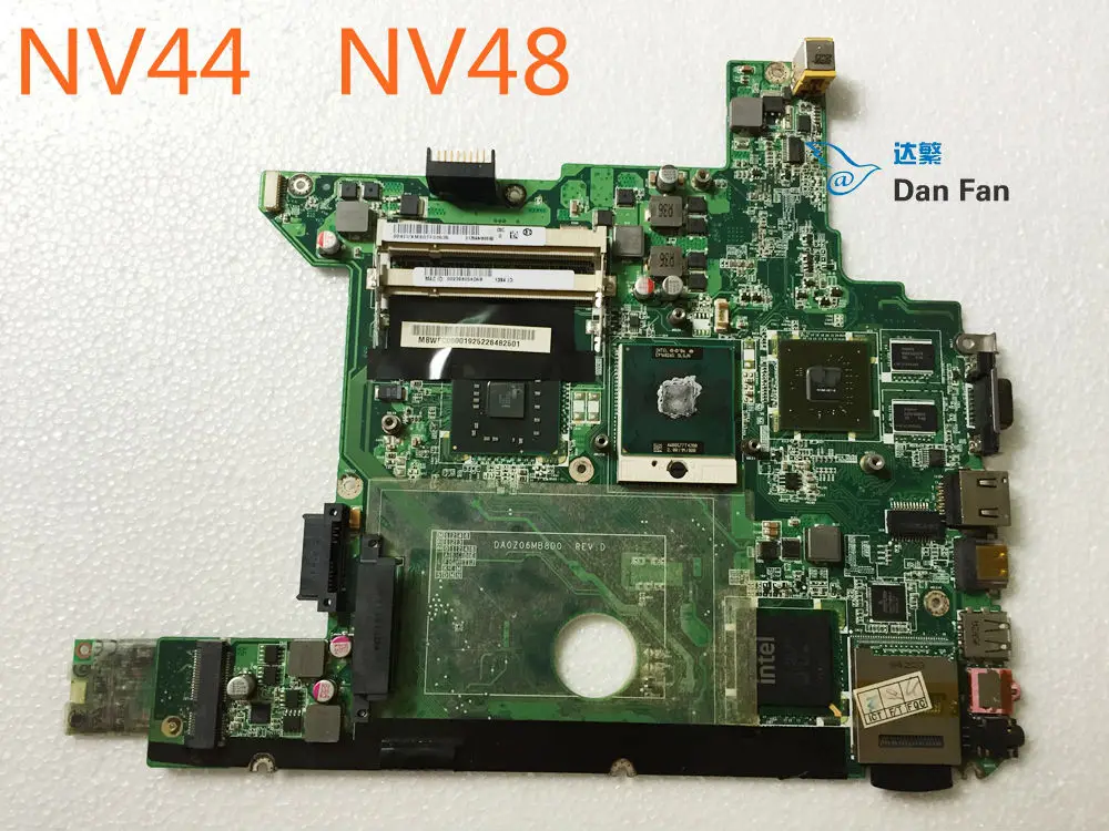 

Для шлюза NV44 NV48 материнская плата для ноутбука DA0Z06MB8D0 материнская плата 100% протестированная полностью Рабочая