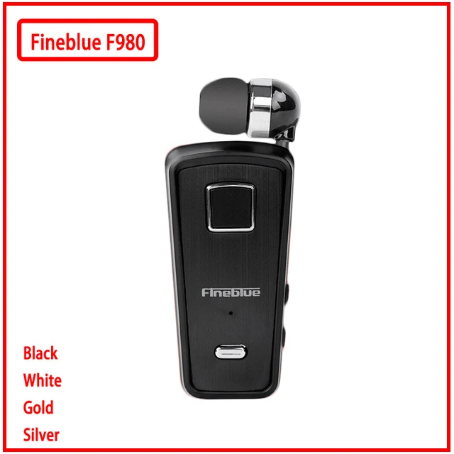 

Fineblue F980 MINI Wireless In-Ear Handsfree with Microphone Headset Mini Bluetooth Earphone Vibration Support IOS Android