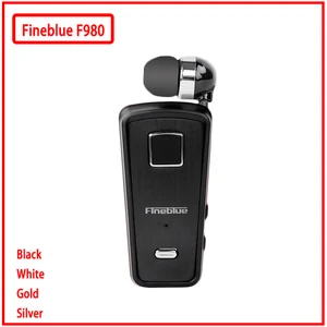 Fineblue F980 мини беспроводные наушники с микрофоном, гарнитура, Мини Bluetooth наушники, вибрационная Поддержка IOS Android