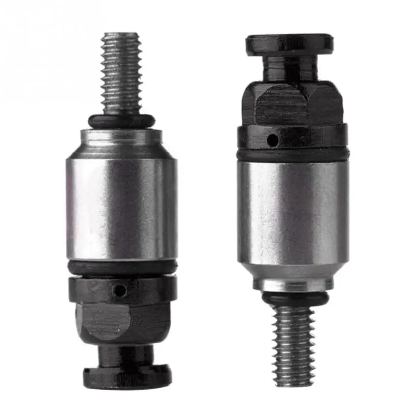 Черный 2 шт M4* 0,7 мм вилка мотоцикла Винт Fit SX SXF EXC воздушный Bleeder - Цвет: Черный