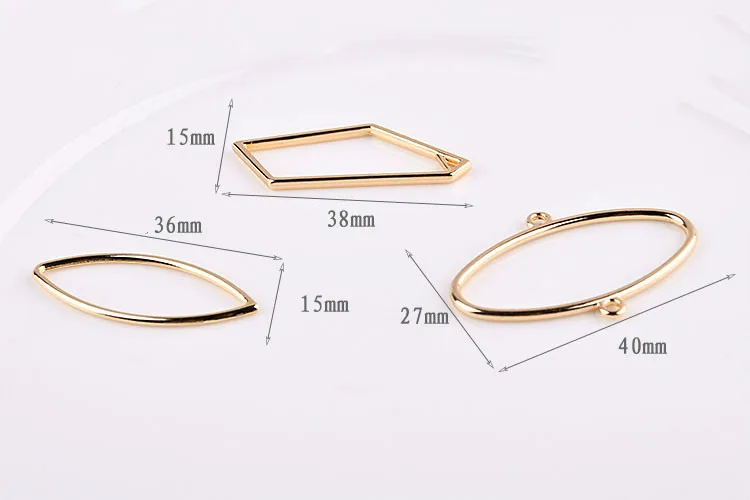 Корейские минималистичные геометрические сплавные аксессуары для сережек и