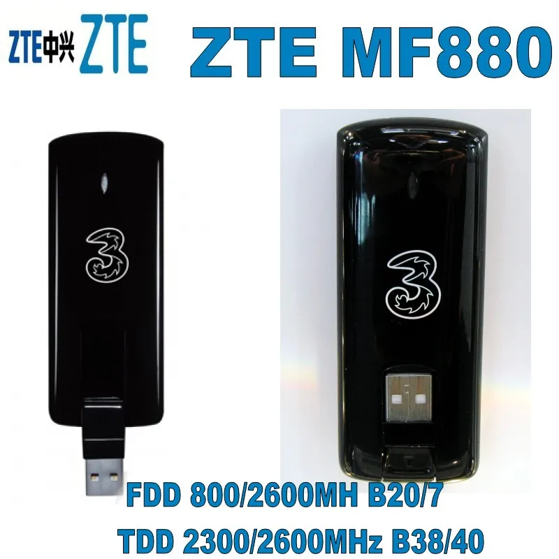 Разблокированный 4G ZTE MF880 LTE модем беспроводной usb FDD 800/2600MHz/ TDD 2300/2600MHz|modem brands|modem