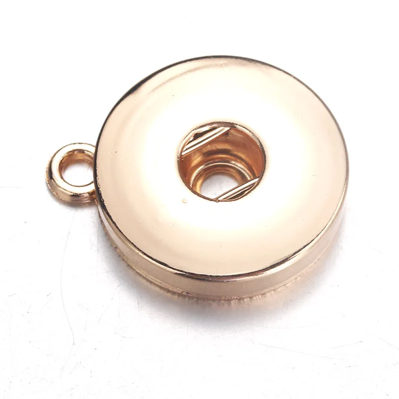 18MM 10 шт./лот, сменные DIY очаровательные кнопки, 18 мм/12 мм, оснастка, ювелирное изделие, для создания оснастки, кнопки, браслеты, ожерелья, 2318 - Окраска металла: 18MM