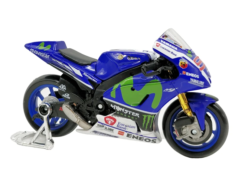 Maisto 1:18 Yamaha YZR-M1#99 Лоренцо литья под давлением модель мотогонок