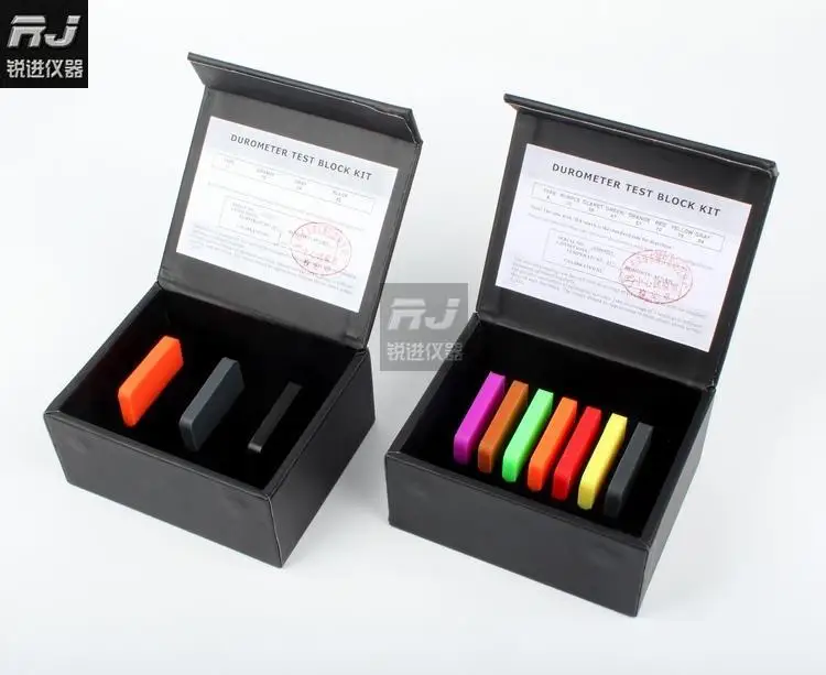 (Алмазная карта) Твердотельный блок для берега типа А тестер твердости резины