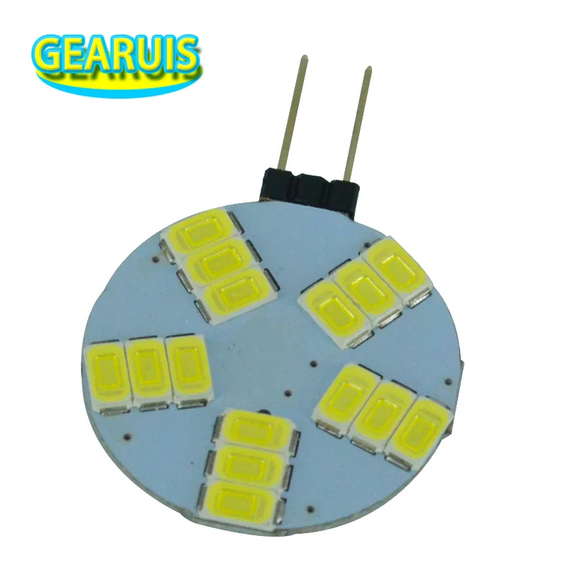 100X G4 Домашнее освещение 15 SMD 5630 Светодиодный светильник Холодный whtie 6500K теплый