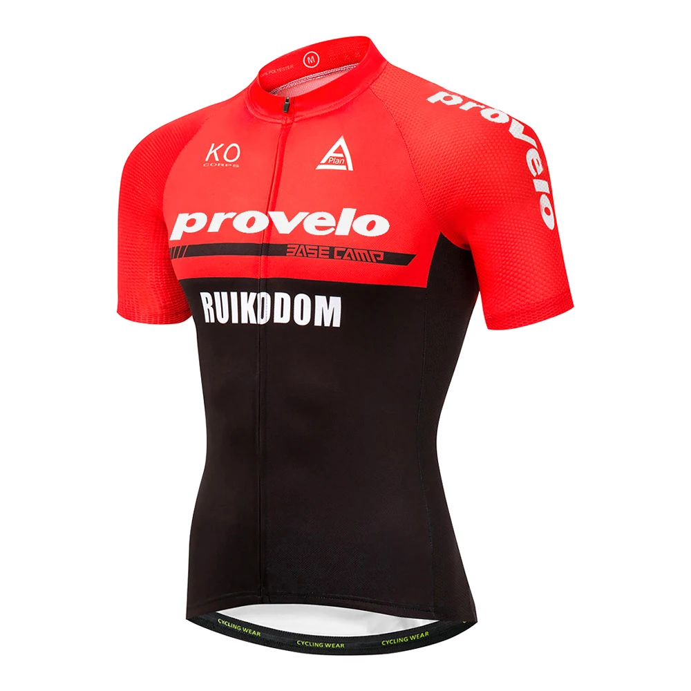 2019 оранжевая Мужская одежда для велоспорта с коротким рукавом летняя Maillot Ciclismo